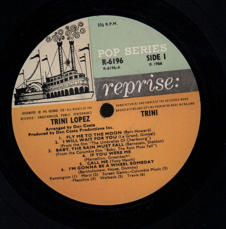 Trini-Reprise-Vinyl LP-VG/VG