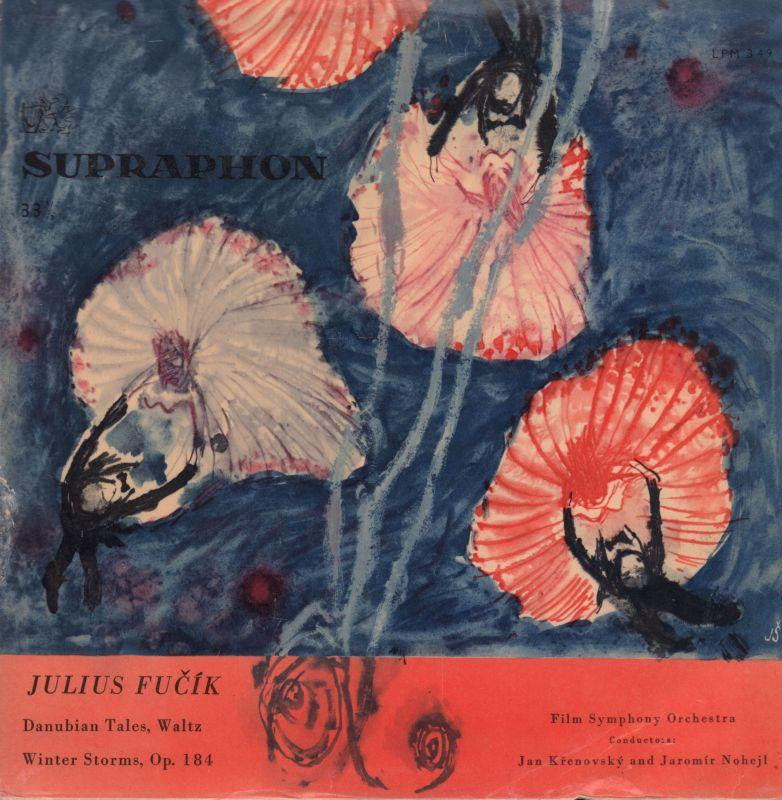 Julius Fucik-Danubian Tales Film Symphony/Jan krenovsky-Supraphon-10" Vinyl