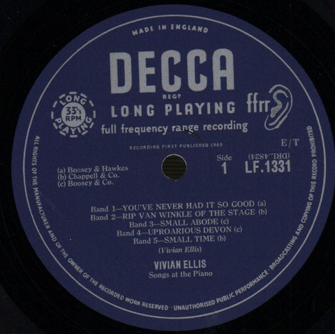 You've Never Had It So Good-Decca-Vinyl LP-VG/VG+