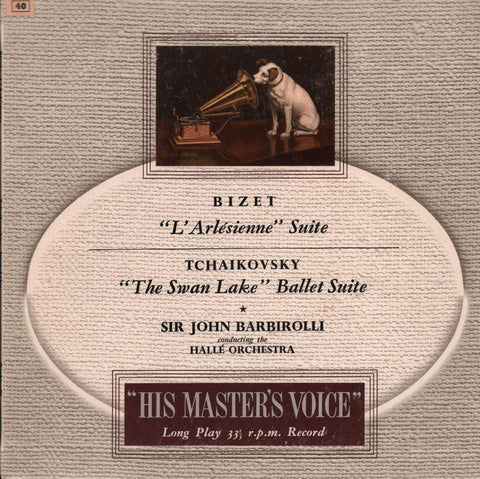 Bizet-L'Arlesienne Suite Swan Lake-HMV-10" Vinyl