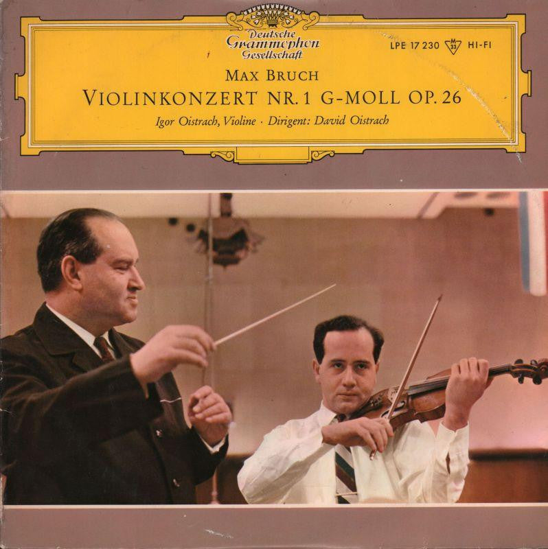 Bruch-Violinkonzert Nr.1 Igor Oistrach-Deutsche Grammophon-10" Vinyl