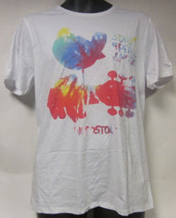 Woodstock-3 Days Of Peace And Music-White-Men-Large-T Shirt