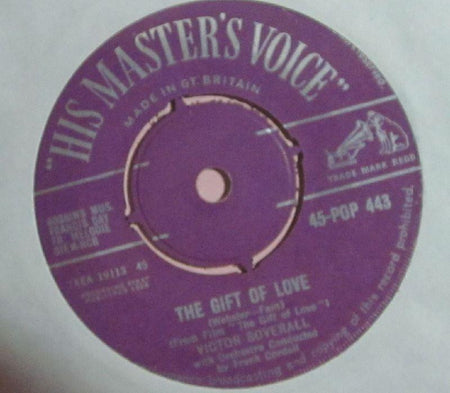 Victor Soverall-Beloved-HMV-7" Vinyl
