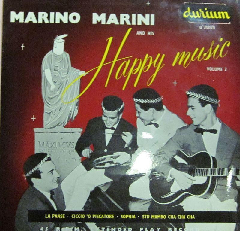 Marino Marini-Happy Music-Durium-7" Vinyl