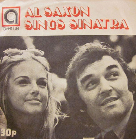 Al Saxon-Sings Sinatra-Avenue-7" Vinyl