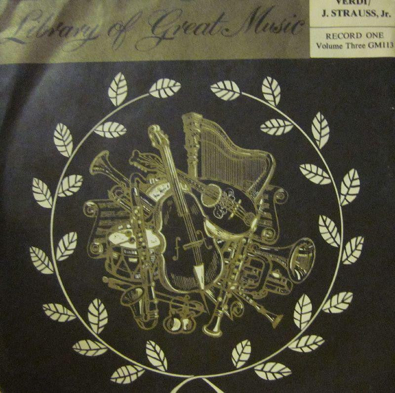 Verdi/Strauss Jnr-Overtures -Treasury Records-7" Vinyl