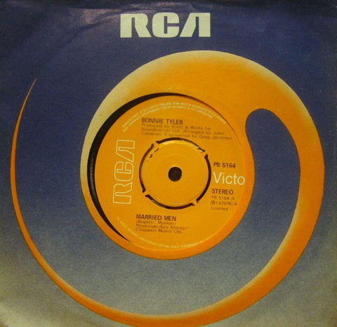 Bonnie Tyler-Married Men-RCA Victor-7" Vinyl
