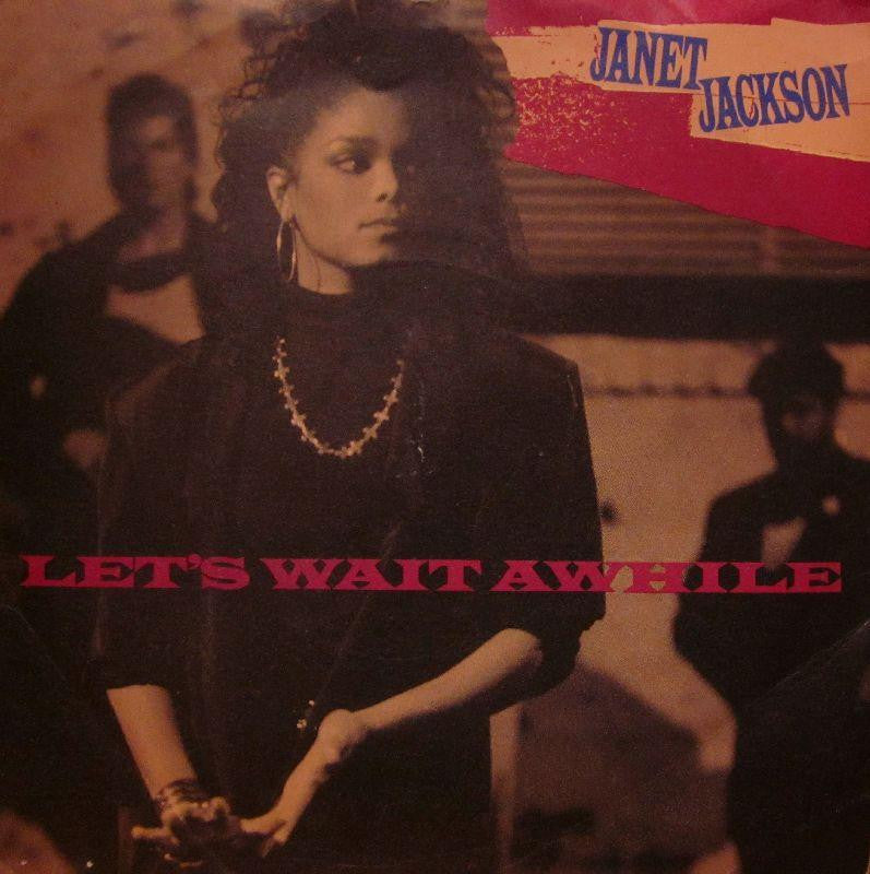 Janet Jackson-Let's Wait Awhile-A & M-7" Vinyl