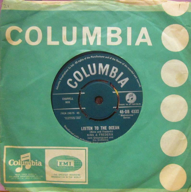 Nina & Frederik-Listen To The Ocean-Columbia-7" Vinyl