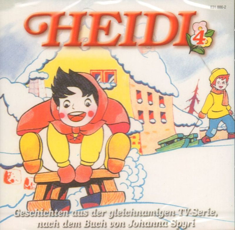 Johanna Spyri's-Heidi 4-Karsussell-CD Album-New & Sealed