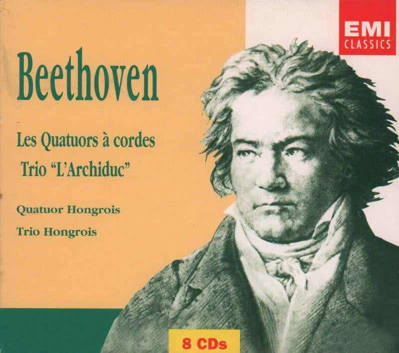 Beethoven-String Quartets Nos 1-16, Piano Trio-CD Album