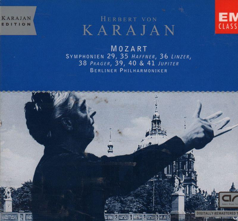 Mozart-Symphonies Nos 29, 35-36, & 38-41-CD Album