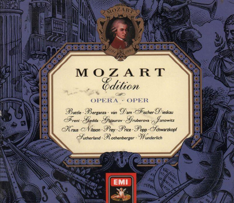 Mozart-Opera Arias & Ensembles-CD Album