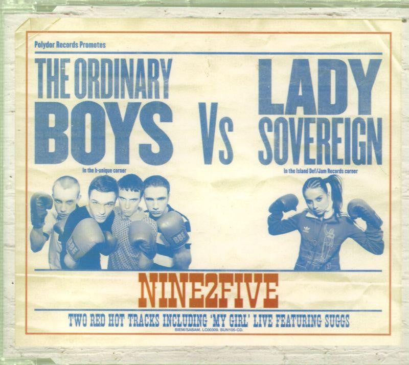 The Ordinary Boys-Nine2Five-CD Single