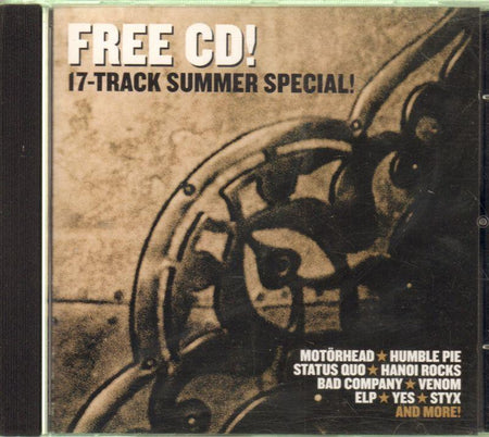 Various Rock-Free CD: 17 Track Summer Special-CD Album