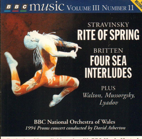Stravinsky-Rite Of Spring BBC National Orchestra-BBC-CD Album