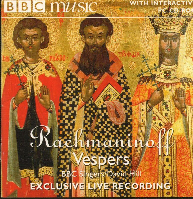 Rachmaninoff-Vespers BBC Singers-BBC-CD Album
