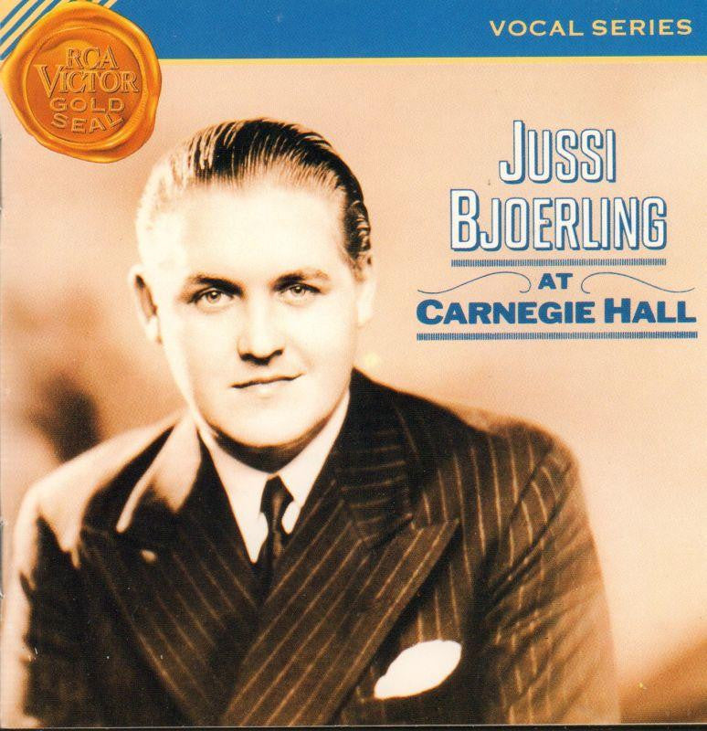 Jussi Bjorling-At Carnegie Hall-CD Album