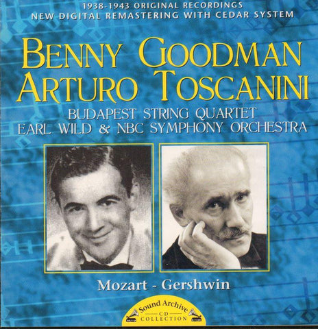 Goodman Toscanini-Mozart Gershwin-Sound Archive-CD Album