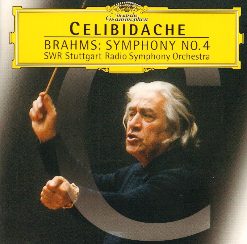 Brahms-Celibidache Symphony No.4-Deutsche Grammophon-CD Album