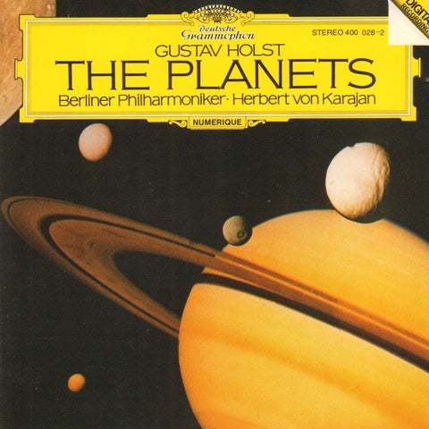 Holst-The Planets-Deutsche Grammophon-CD Album