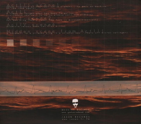 The Deus Ex Machina As A Forgotten Genius-Messiah-CD Single-New