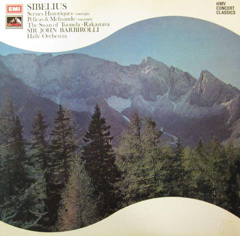 Sibelius-Scenes Historiques-HMV/EMI-Vinyl LP
