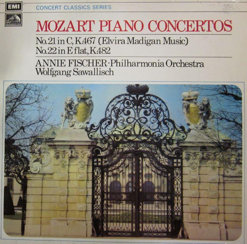 Mozart-Piano Concertos-HMV/EMI-Vinyl LP