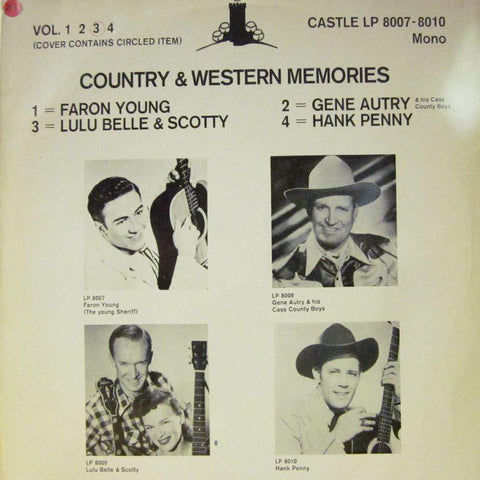 Lulu Belle & Scotty-Country & Western Memories Vol 3-Castle-Vinyl LP