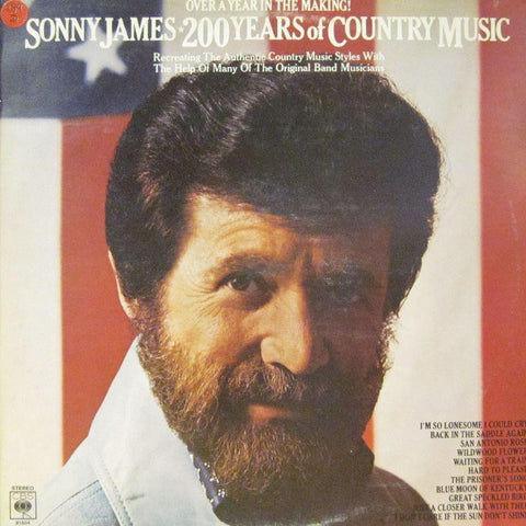 Sonny James-200 Years Of Country -CBS-Vinyl LP