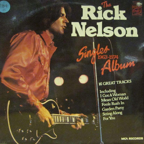 Rick Nelson-The Rick Nelson Singles Album-Music For Pleasure-Vinyl LP