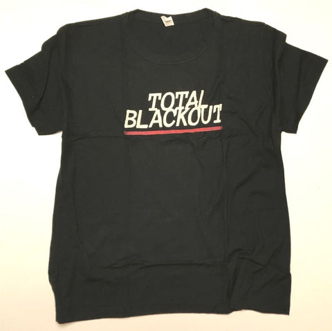 Black-Total Blackout 2017 Logo-XXL-Mens-T Shirt