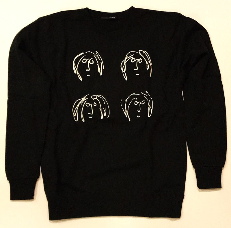 4 White Portraits-Black-Men-Medium-Ships Jet Blue-Jumper