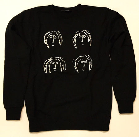 4 White Portraits-Black-Men-Medium-Ships Jet Blue-Jumper