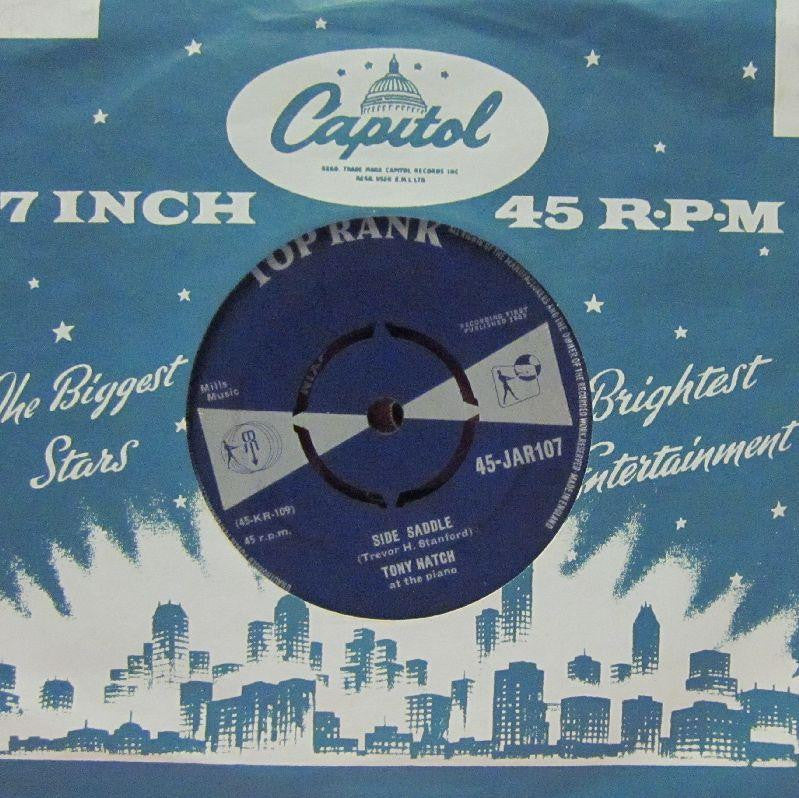 Tony Hatch-Side Saddle-Top Rank-7" Vinyl