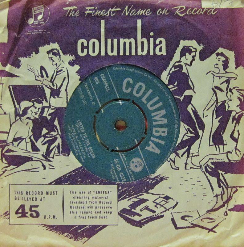 Nina & Frederik-Listen To The Ocean-Columbia-7" Vinyl