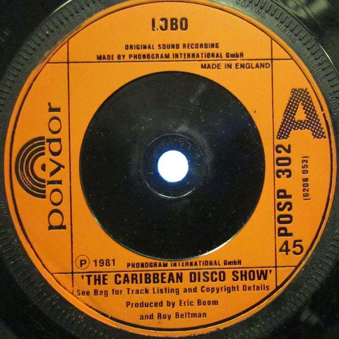 Lobo-The Caribbean Disco Show-Polydor-7" Vinyl