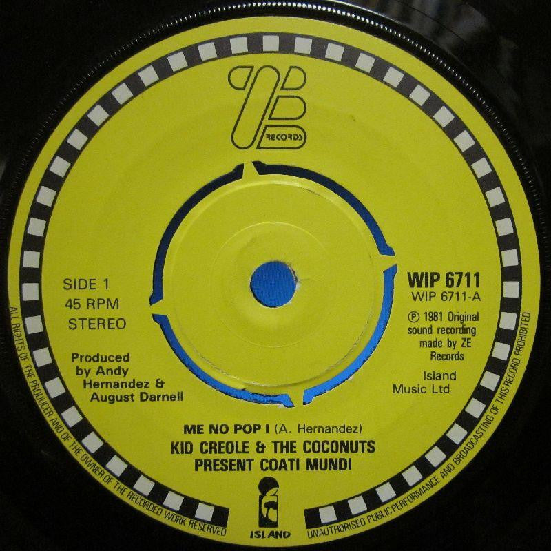 Kid Creole & The Coconuts-Me No Pop-Island-7" Vinyl