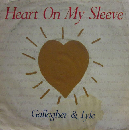 Gallagher And Lyle-Heart On My Sleeve-A & M-7" Vinyl