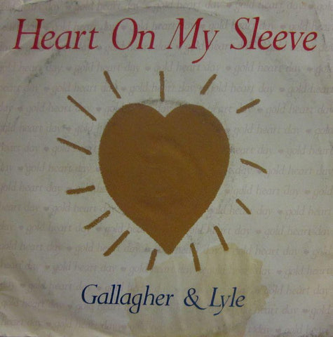 Gallagher And Lyle-Heart On My Sleeve-A & M-7" Vinyl