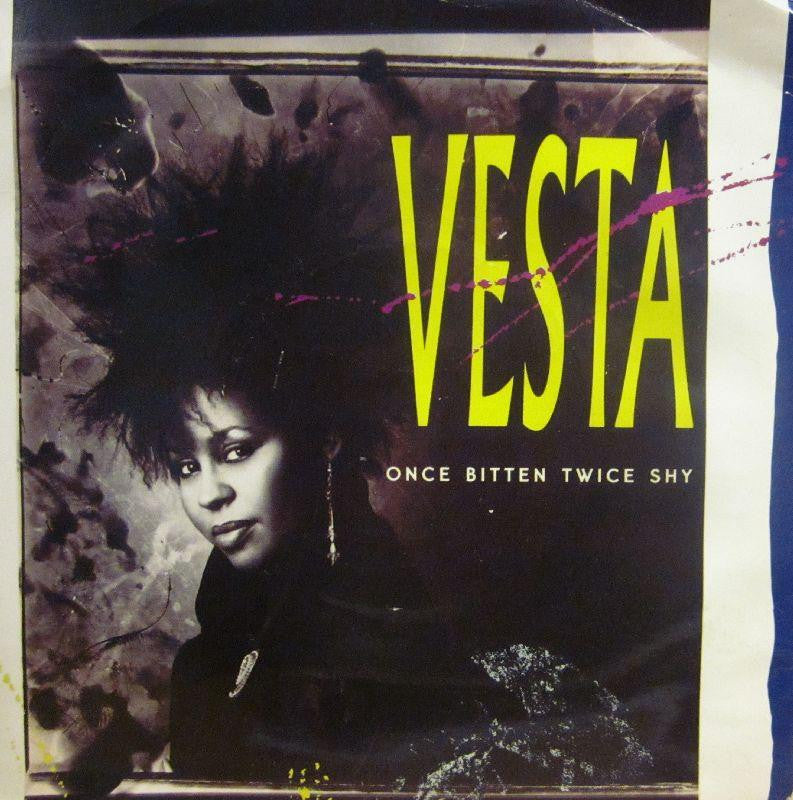 Vesta-Once Bitten Twice Shy-A & M-7" Vinyl