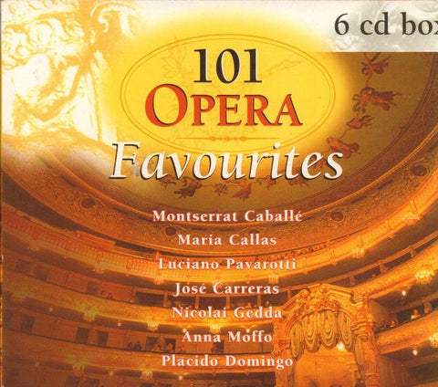 Various Classical-101 Opera Favourites-6CD Album Box Set