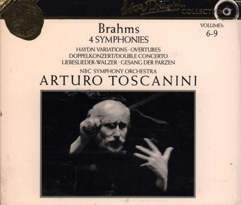 Johannes Brahms-Brahms: Symphonies 1-4 Volumes 6-9-CD Album