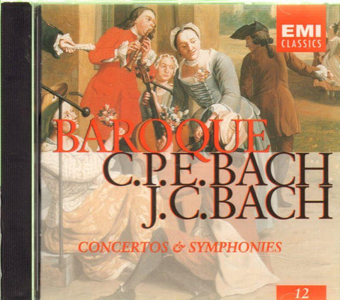 Bach-Concertos & Symphonies-CD Album