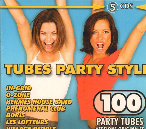 Various 70s Pop-Tubes Party Style (French Import)-5CD Album