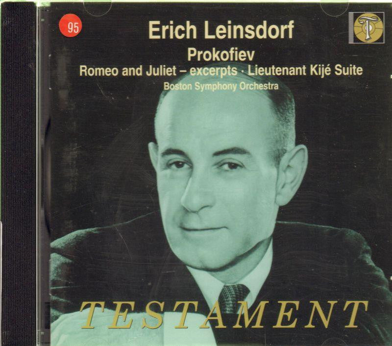 Various Classical-Romeo And Juliet Excerpts, Lieutenant Kije Suite (Leinsdorf)-CD Album