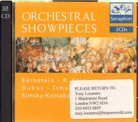 Leonard Bernstein-Orchestral Showpieces-CD Album
