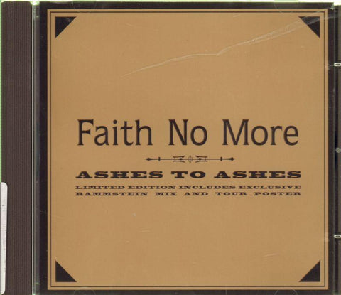 Faith No More-Ashes To Ashes-CD Single