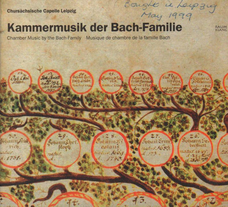 Bach-Kammermusik Der Bach Familie-Raum Klang-CD Album
