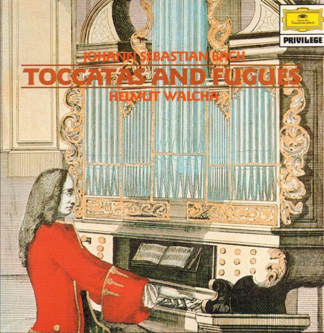 Bach-Toccatas And Fugues Helmut Walcha-Deutsche Grammophon-CD Album
